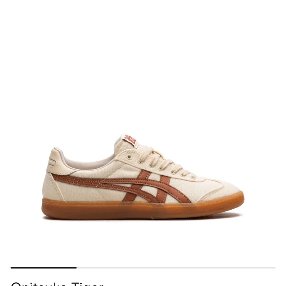Onitsuka Tiger Cream and Caramel Sneakers